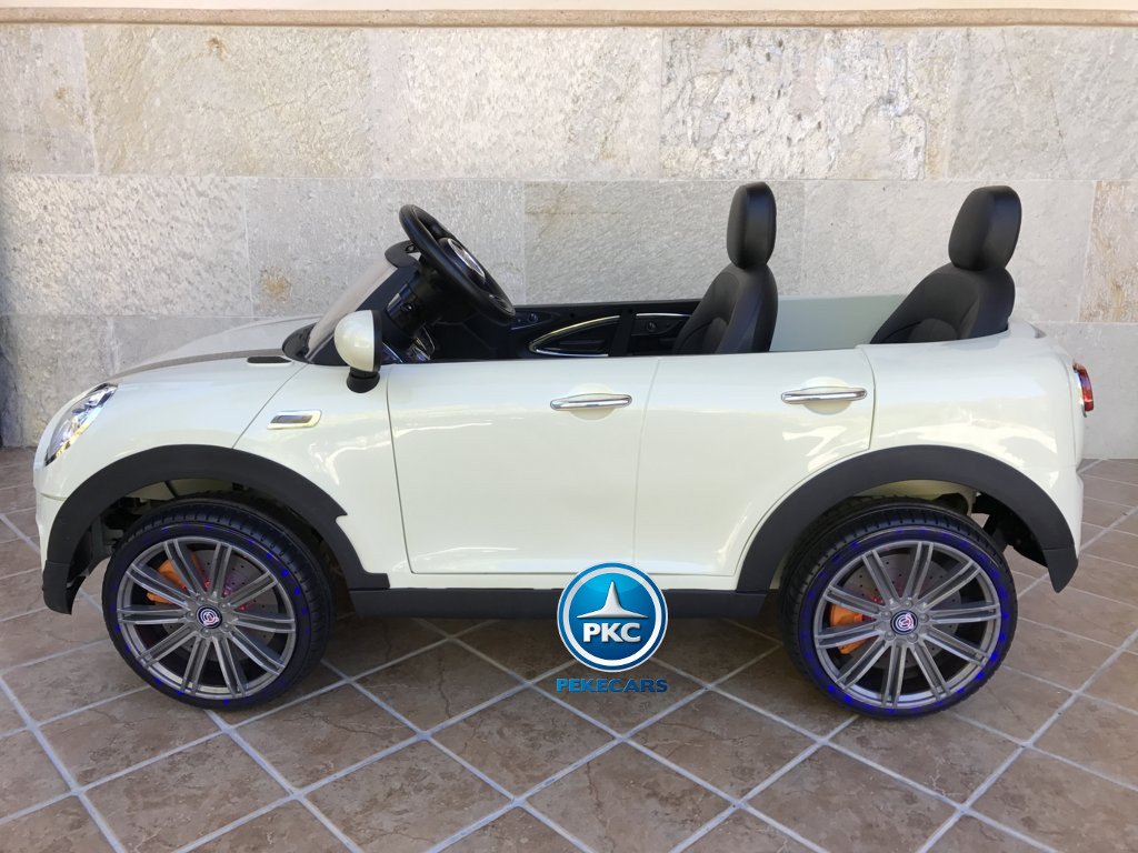 Coche electrico para niños Mini Style Beige