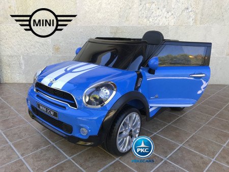 Mini Paceman 12V Azul para niños