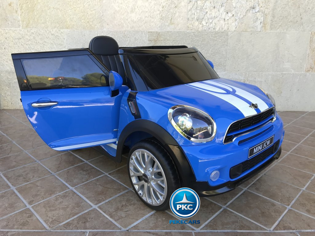 Mini Paceman 12V Azul para niños
