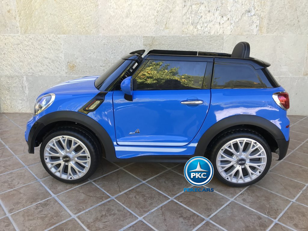 Mini Paceman 12V Azul para niños