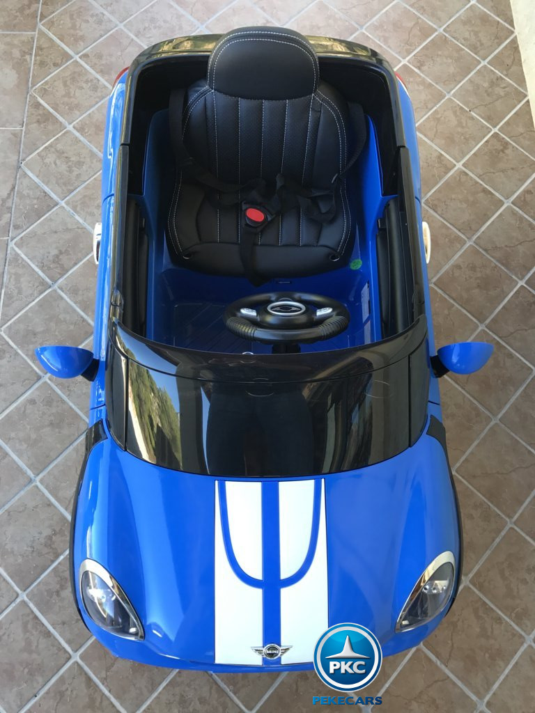 Mini Paceman 12V Azul para niños