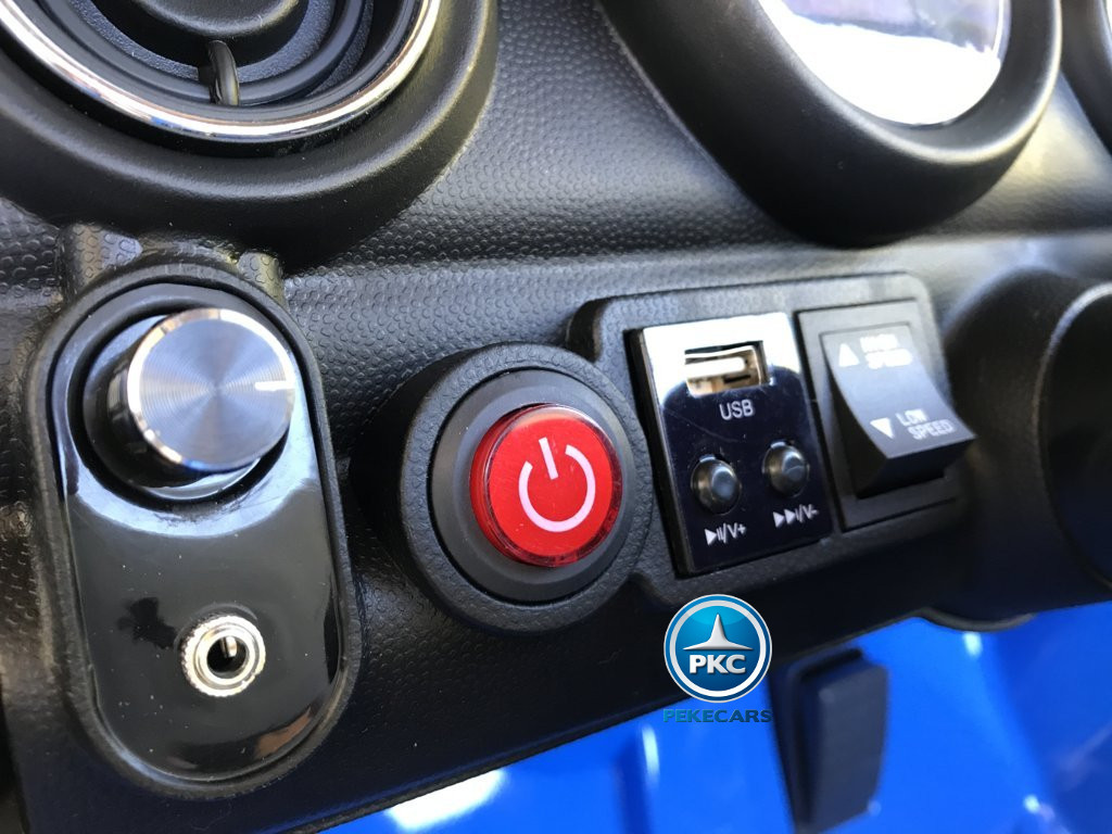 Mini Paceman 12V Azul para niños