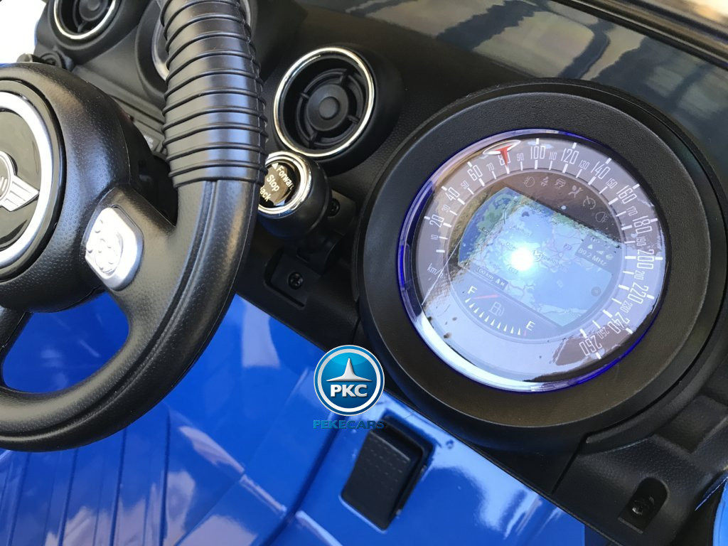 Mini Paceman 12V Azul para niños