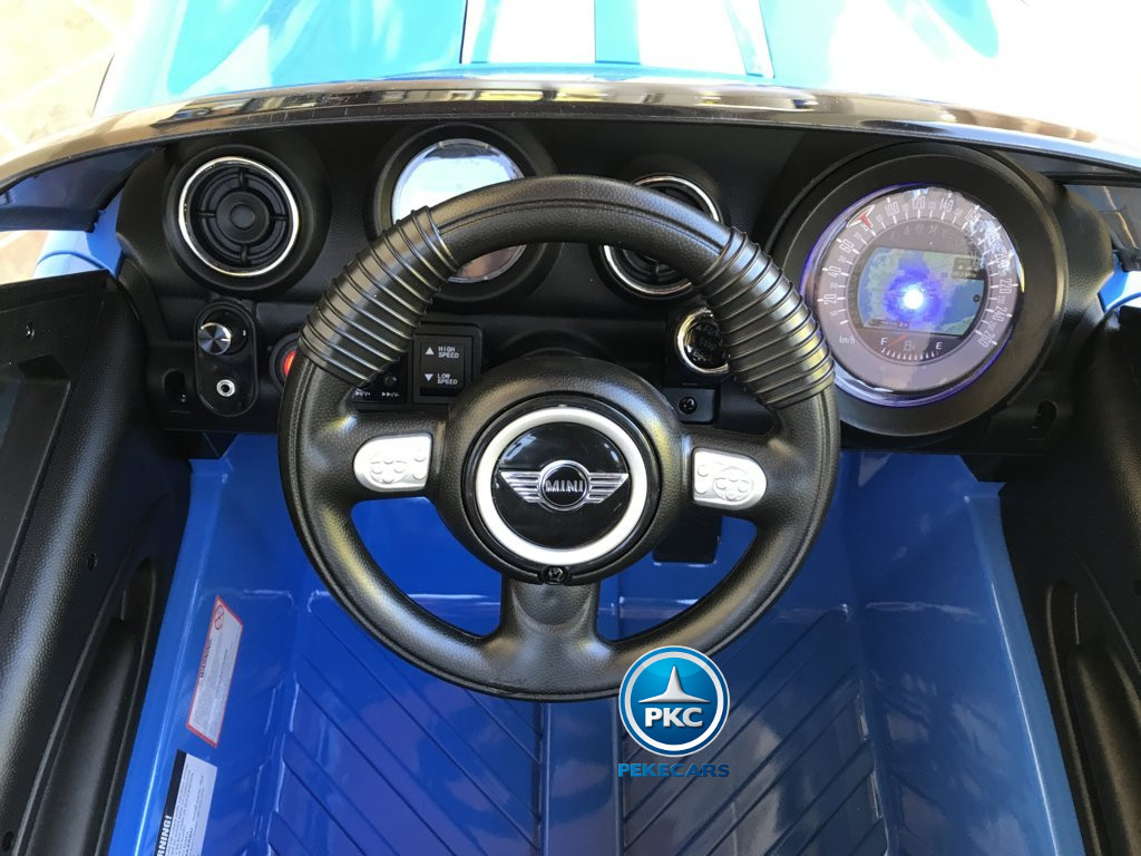 Mini Paceman 12V Azul para niños