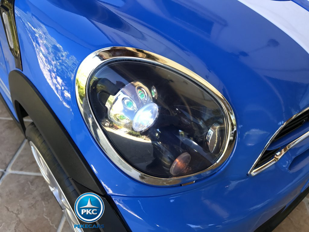 Mini Paceman 12V Azul para niños