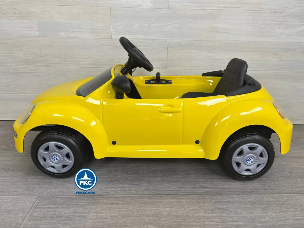 Volkswagen New Beetle 6V Amarillo lateral