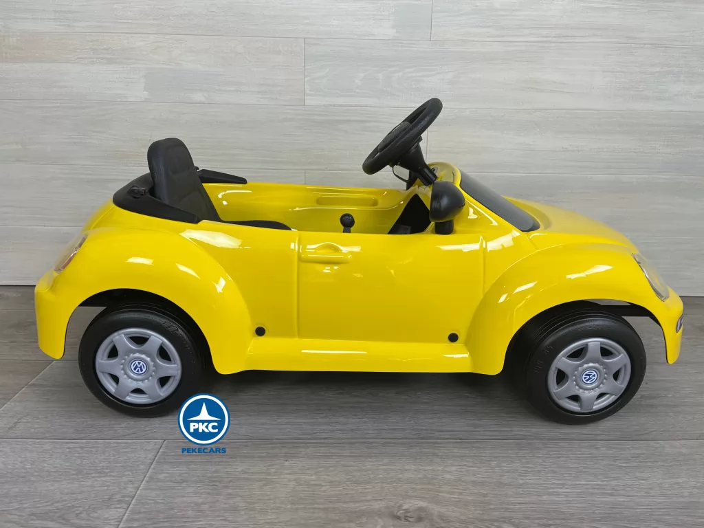 Volkswagen New Beetle 6V Amarillo a batería