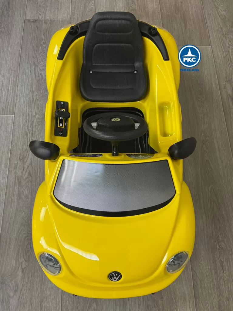 Volkswagen New Beetle 6V Amarillo vista aérea