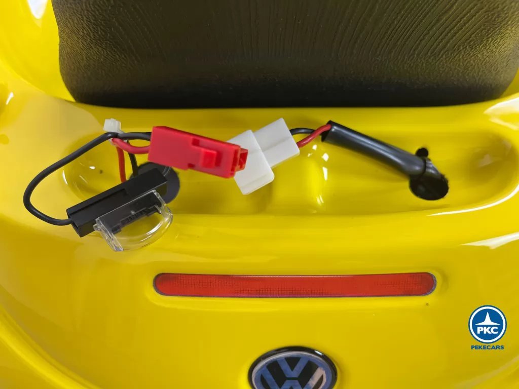 Volkswagen New Beetle 6V Amarillo batería