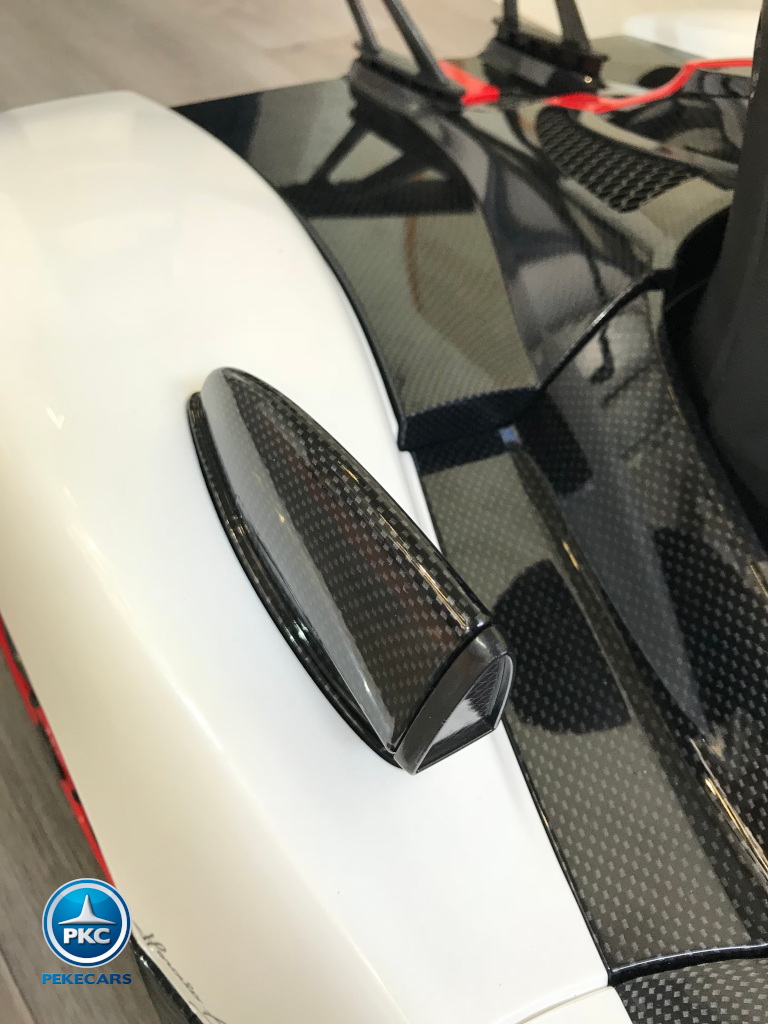 Coche electrico infantil Pagani Zonda Blanco