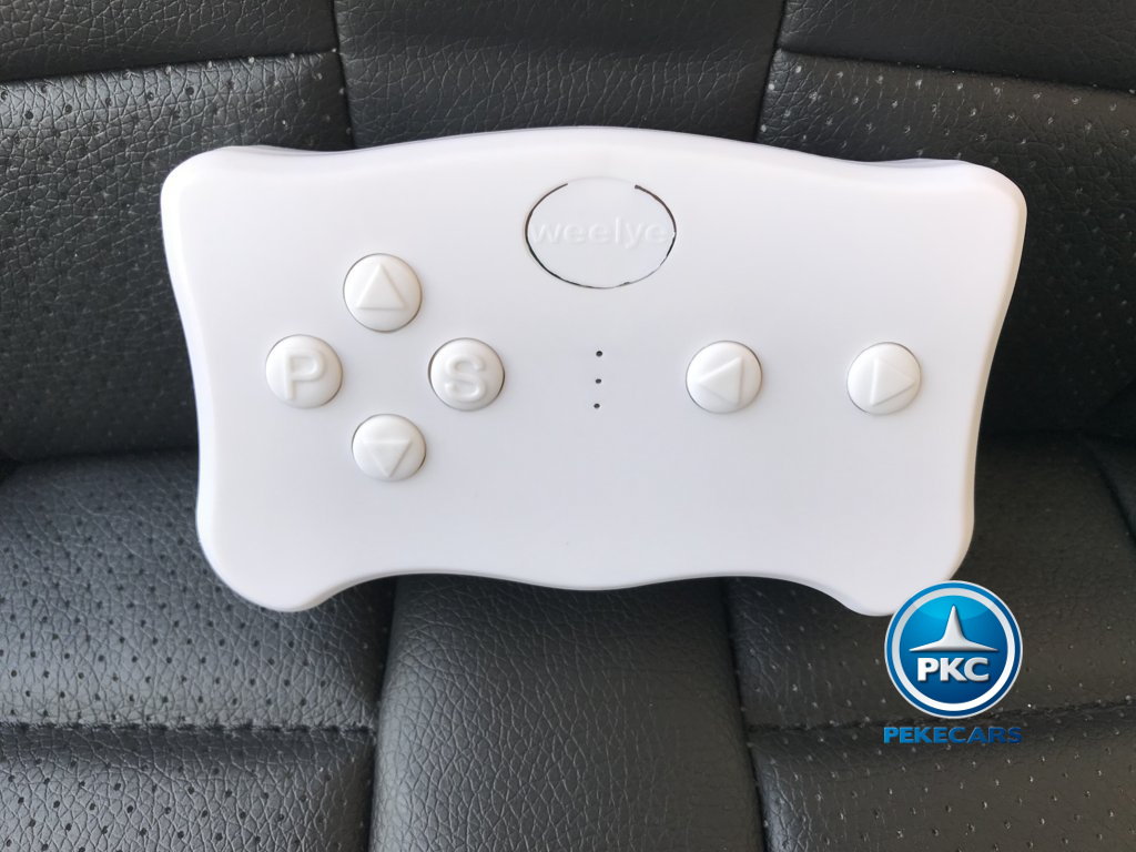 Coche electrico para niños Porsche style azul mando radiocontrol