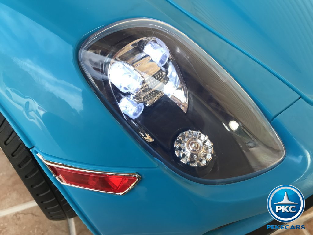 Coche electrico infantil Porsche style azul