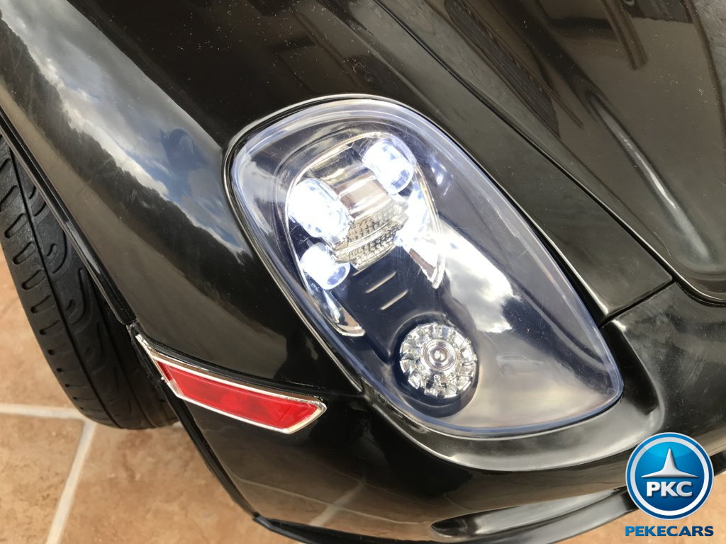 Coche electrico infantil Porsche style negro