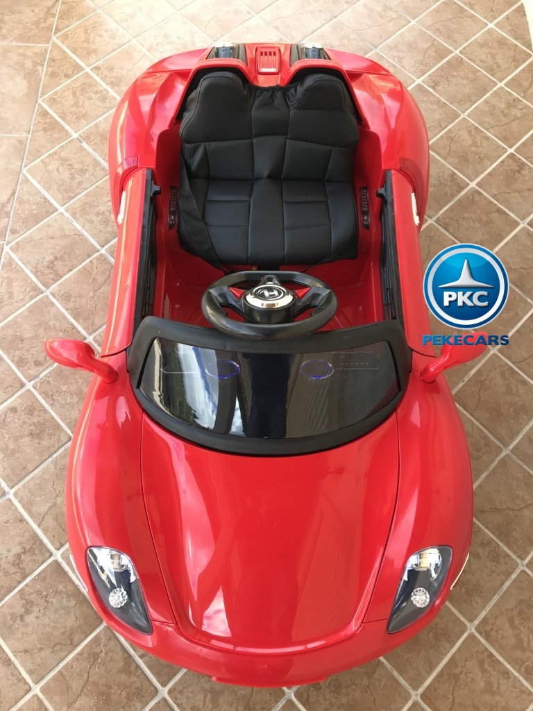 Coche electrico para niños Porsche style rojo