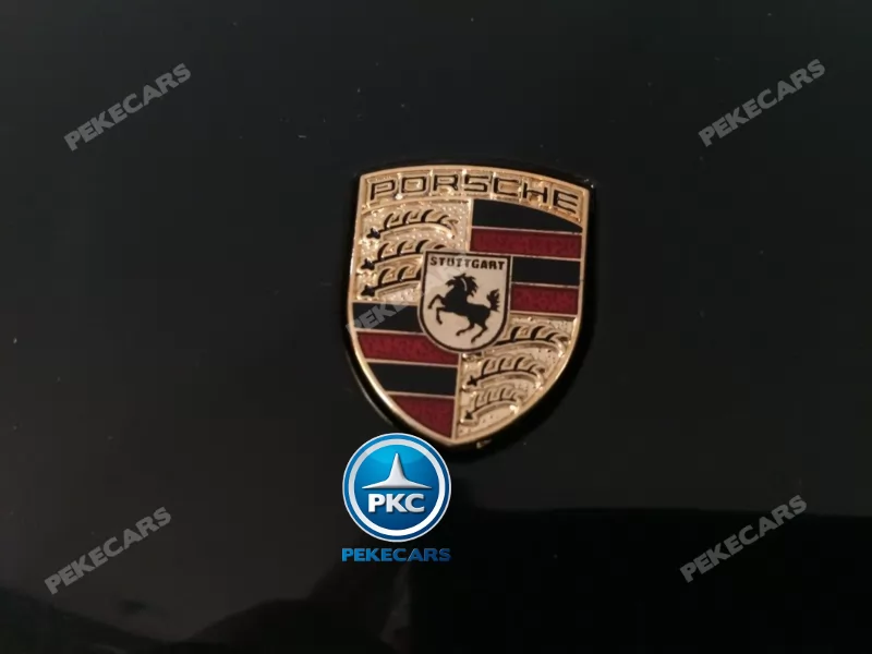 Coche electrico infantil Porsche Macan Negro licencia oficial