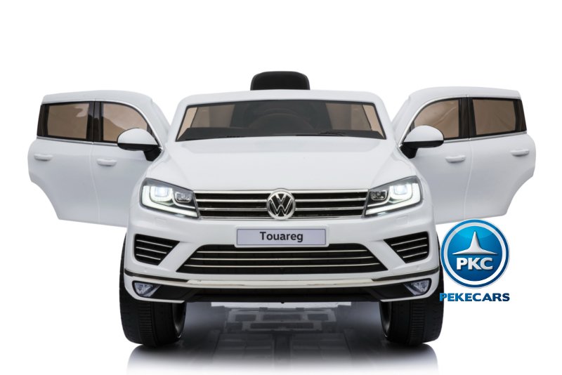 Coche electrico infantil Volkswagen Touareg Blanco