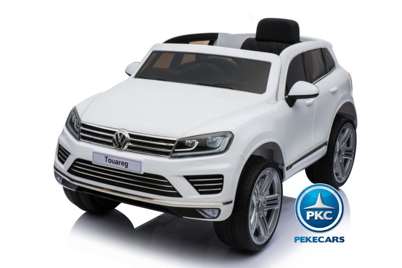 Coche electrico para niños Volkswagen Touareg Blanco