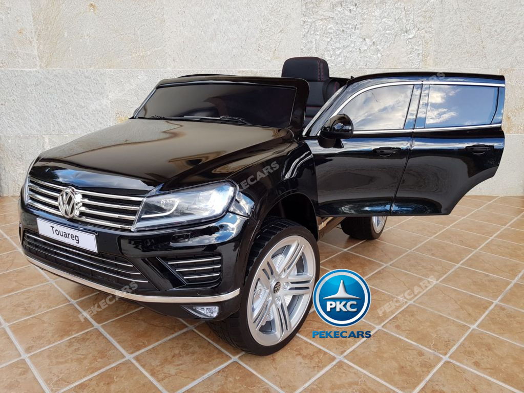 Coche electrico para niños Volkswagen Touareg Negro vista principal