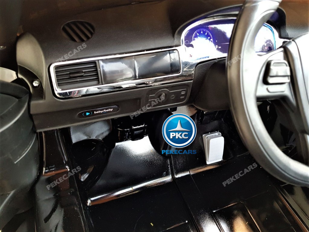Coche electrico para niños Volkswagen Touareg Negro