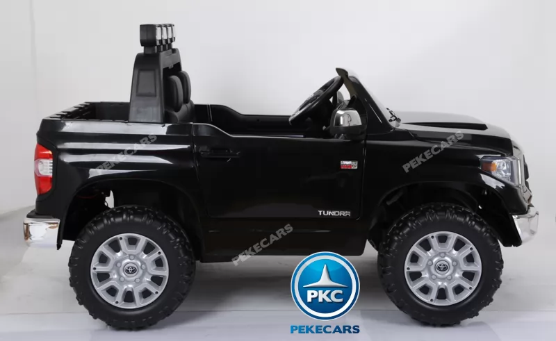 Coche electrico para niños Toyota Tundra Negro lateral