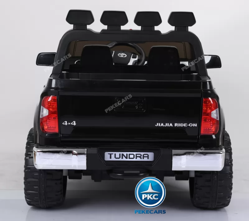 Coche electrico para niños Toyota Tundra Negro trasera