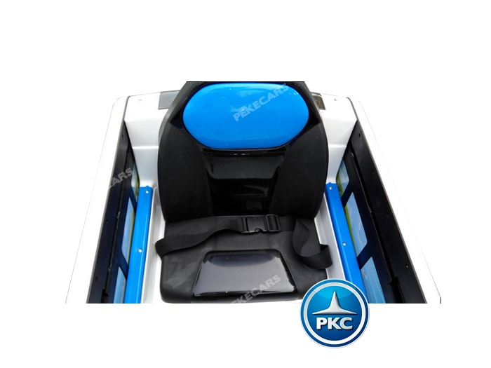 Tren infantil pekecars 12v 2.4G Blanco asiento