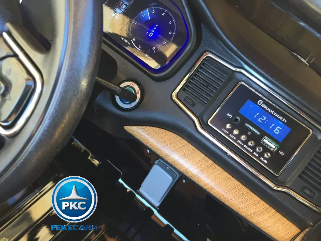 Coche electrico infantil Volvo XC90 Negro Metalizado con llave de arranque