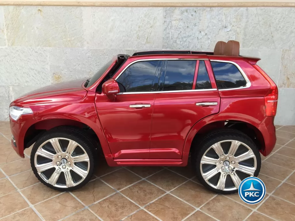 Coche electrico infantil Volvo XC90 Rojo Metalizado