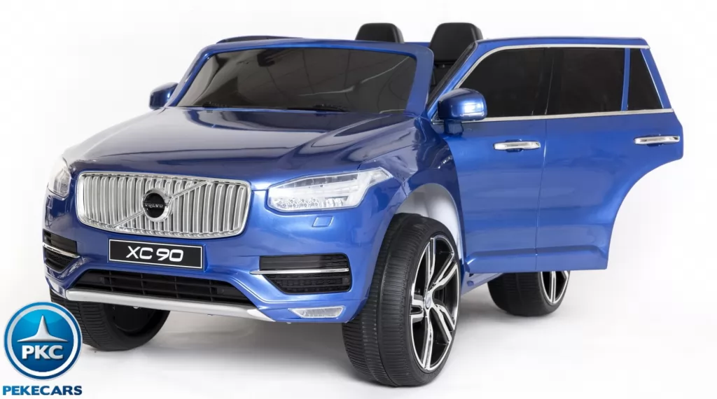 Coche electrico para niños Volvo XC90 Azul Metalizado