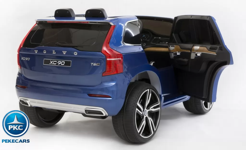 Coche electrico para niños Volvo XC90 Azul Metalizado