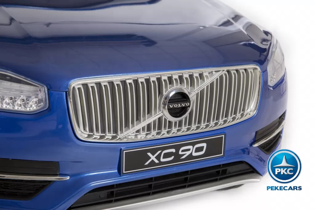 Coche electrico para niños Volvo XC90 Azul Metalizado