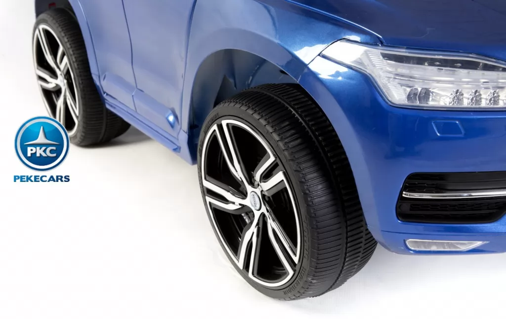 Coche electrico para niños Volvo XC90 Azul Metalizado