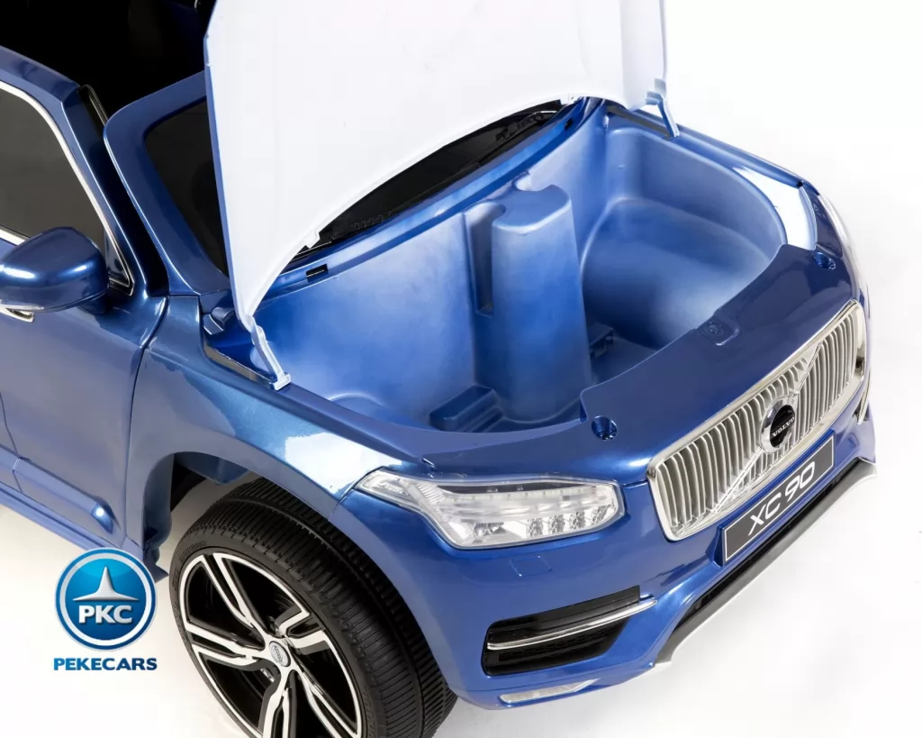 Coche electrico para niños Volvo XC90 Azul Metalizado