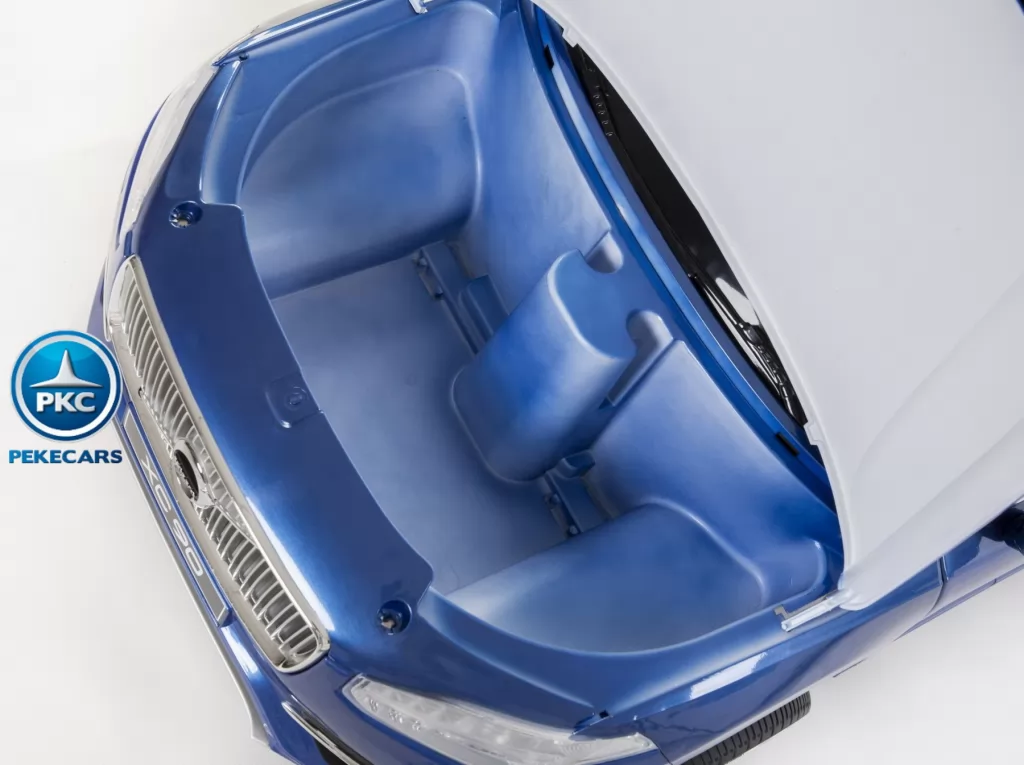 Coche electrico para niños Volvo XC90 Azul Metalizado