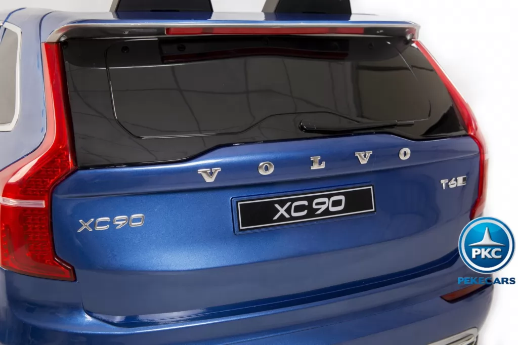 Coche electrico para niños Volvo XC90 Azul Metalizado