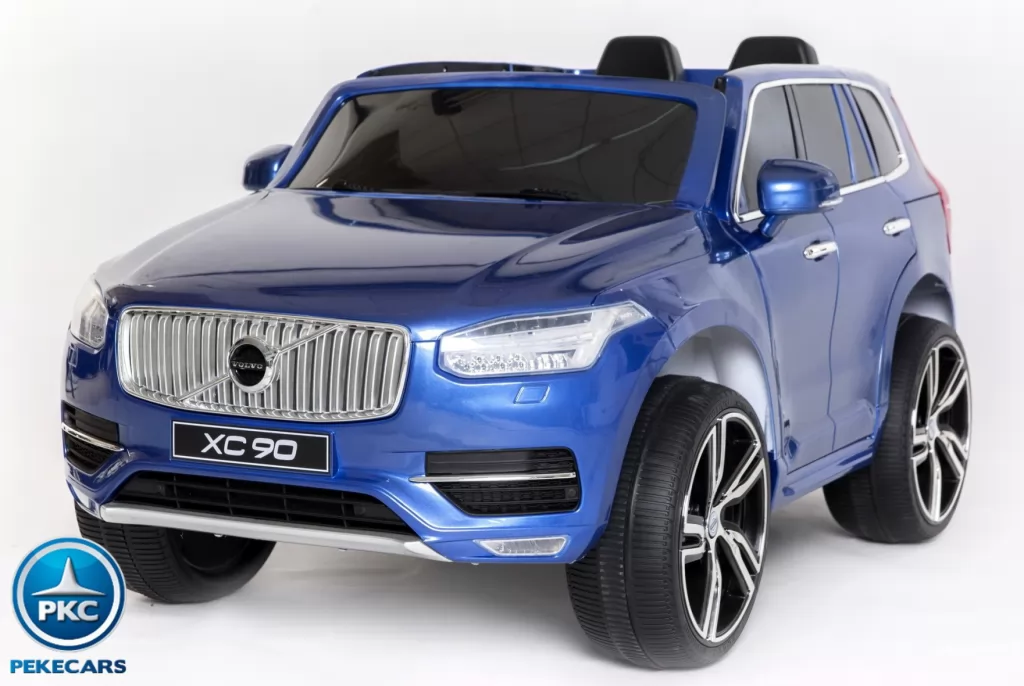 Coche electrico para niños Volvo XC90 Azul Metalizado