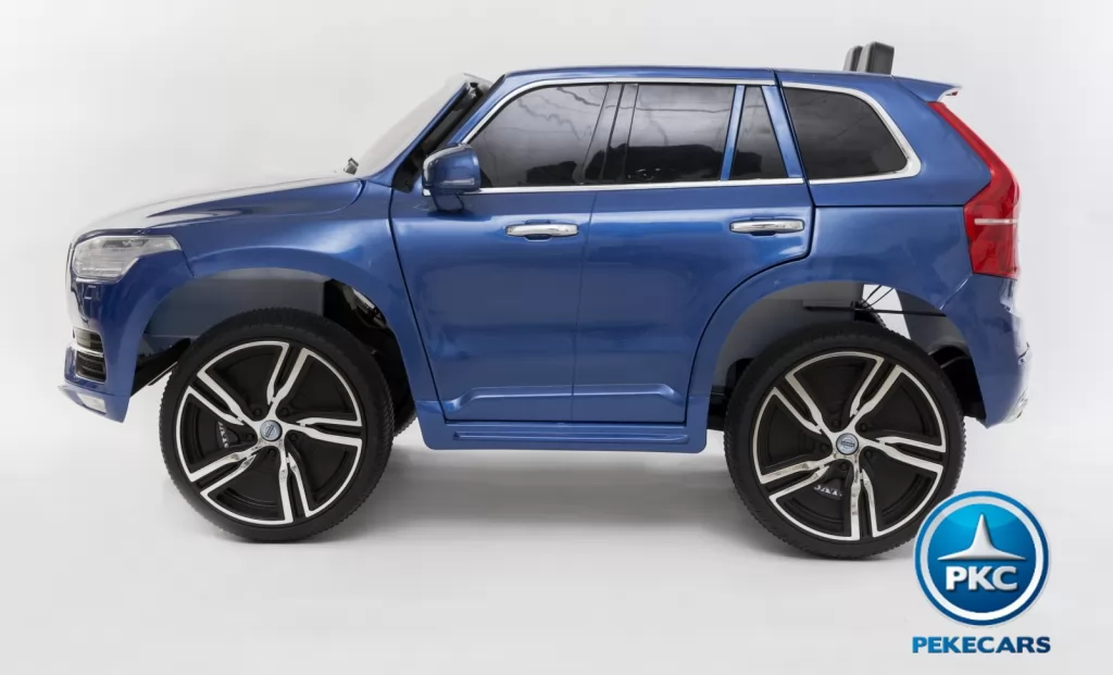 Coche electrico para niños Volvo XC90 Azul Metalizado