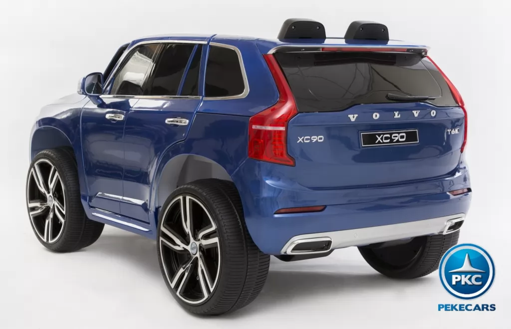 Coche electrico para niños Volvo XC90 Azul Metalizado