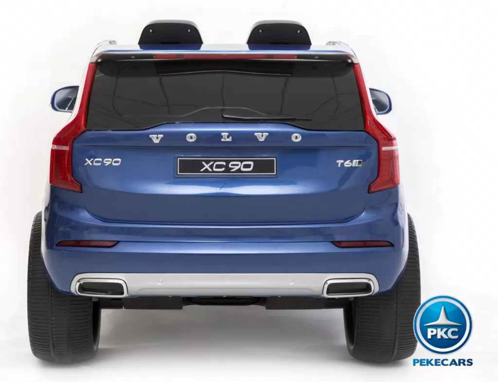 Coche electrico para niños Volvo XC90 Azul Metalizado