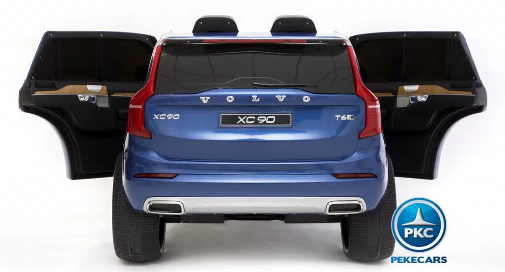 Coche electrico para niños Volvo XC90 Azul Metalizado