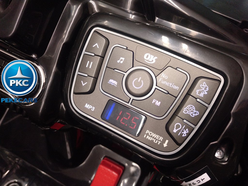 Coche electrico infantil Jeep Wrangler Style Rosa Dashboard