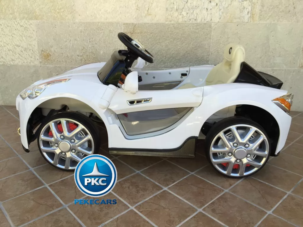 Coche electrico infantil GT Deportivo Blanco