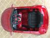 Mercedes roaster style rojo pintado visto desde arriba