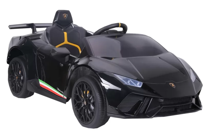 Lamborghini huracan negro 3/4 derecha
