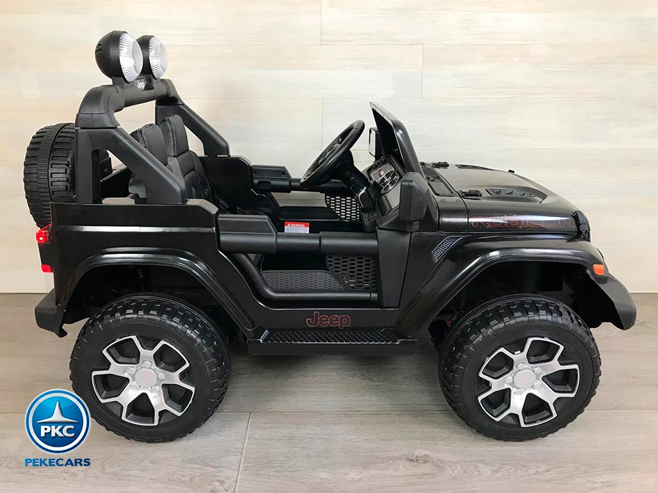 Jeep wrangler Rubicon 12V Negro