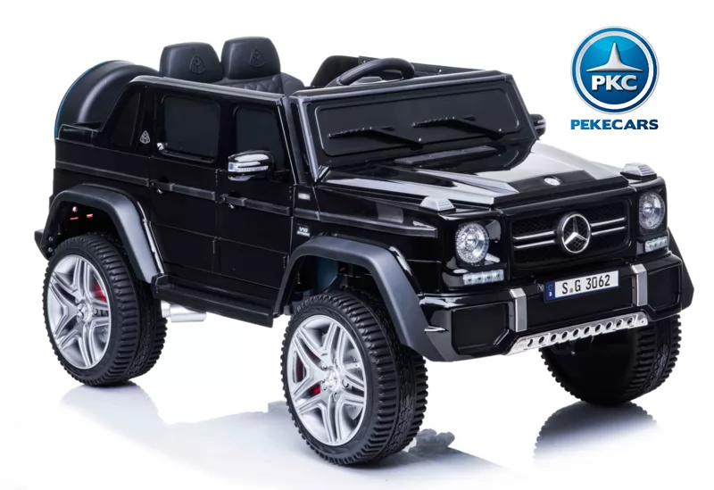Mercedes maybach negro vista en 3/4