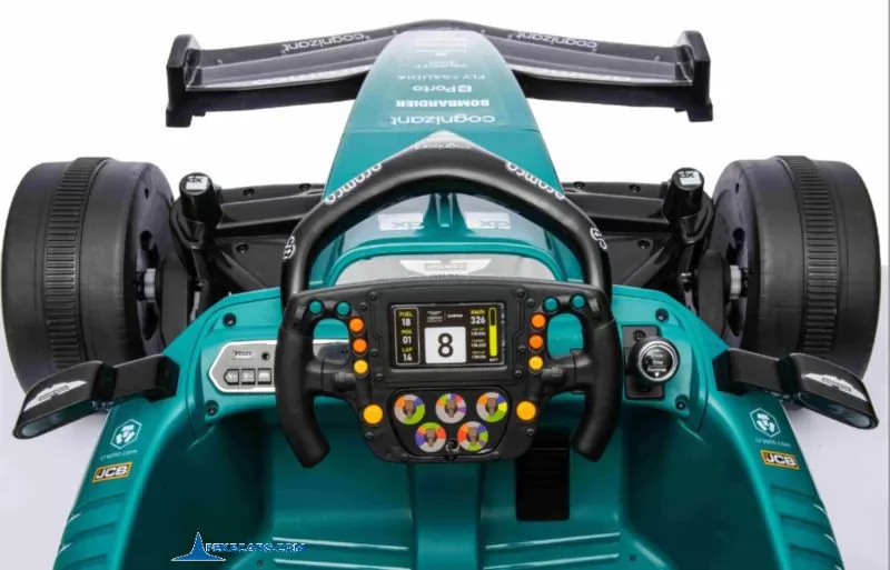 coches teledirigidos aston martin f1 cognizant 24v verde
