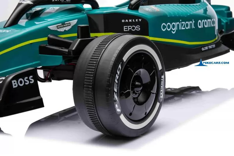 coches teledirigidos aston martin f1 cognizant 24v verde