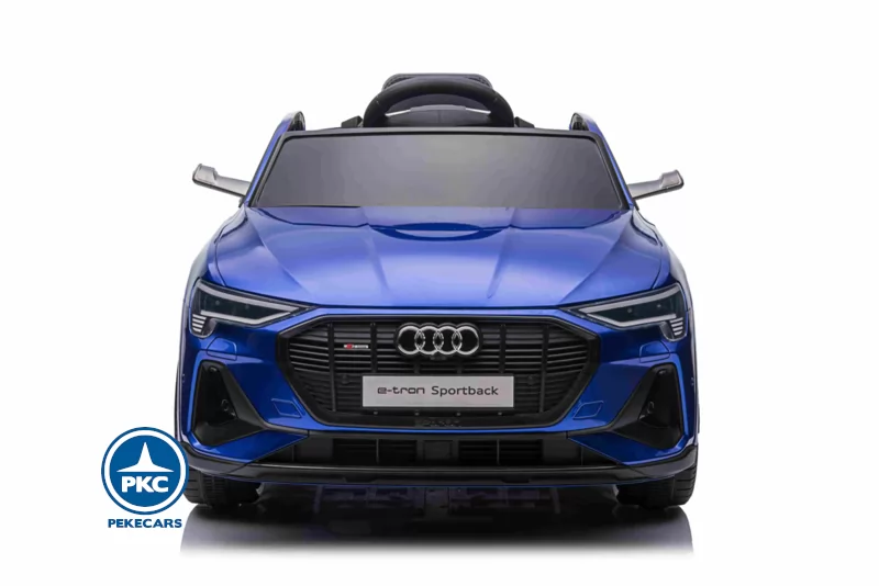 Audi E-TRON Quattro Sportback 12V 2.4G Azul Metalizado frontal