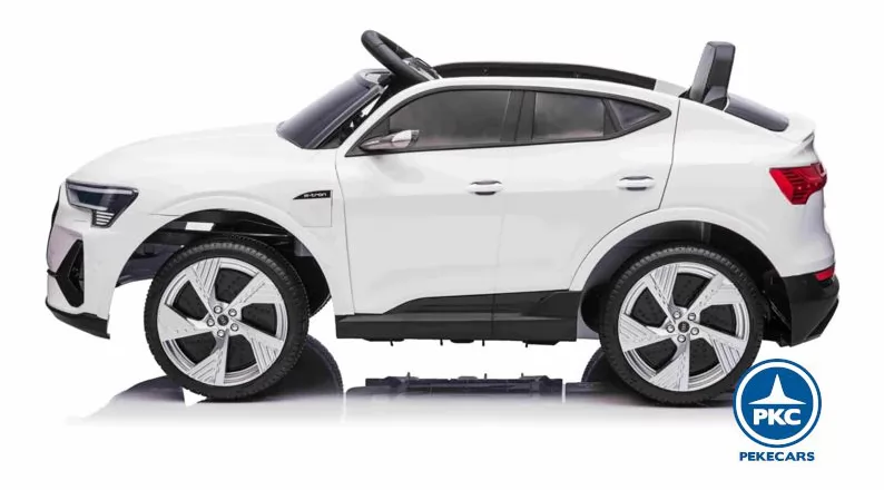 Audi E-TRON Quattro Sportback 12V 2.4G Blanco lateral